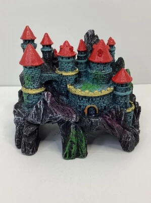 Castillo vibrante rústico para pecera o acuario 5,5"×7" nuevo sin etiquetas Foto 1 de 4