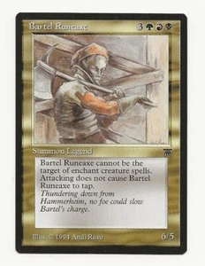 Bartel Runeaxe NM+ | Legends | English | MTG Magic The Gathering - Picture 1 of 2