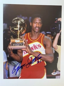 Dominique Wilkins signed 11x14 autographed photo NBA Slam Dunk Champion PSA - Picture 1 of 3
