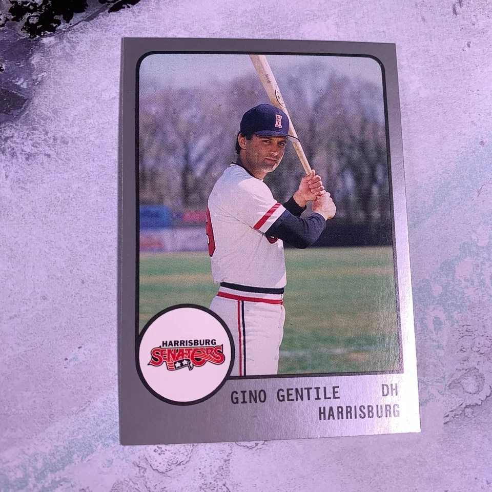 Gino Gentile 1988 ProCards Harrisburg Senators - Image 1 of 2