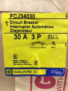 NEU IM KARTON - SQUARE D FCJ34030 480VAC 30A 3polig 65kA  - Bild 1 von 2