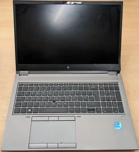 HP ZBook Fury 15.6 G8 (i7-11800H, 16 GB DDR4, NVIDIA T1200 4GB GDDR6) - Damaged - Picture 1 of 7