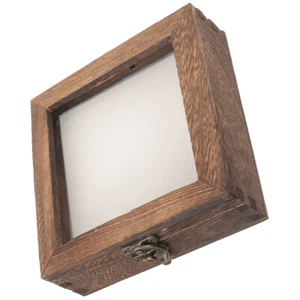 Wooden Frame Specimen Case Display Box Butterflies Insect Container - Picture 1 of 12