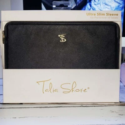 Funda ultra delgada negra Talia Shore se adapta a la mayoría de las tabletas de 10" *NUEVA EN CAJA* Foto 1 de 4