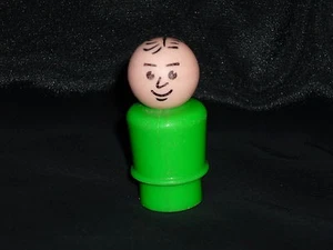Fisher Price Little People De Colección Verde Calvo PAPÁ Hombre - Imagen 1 de 3