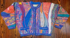 Coogi Australia Cardigan Sweater Women's Size Large - Picture 1 of 7