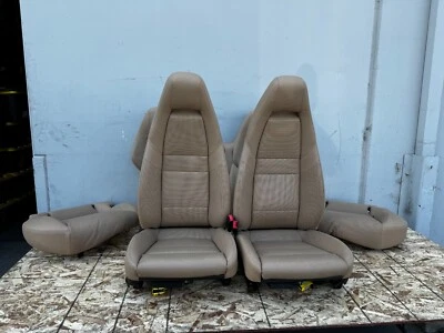 ASIENTOS DELANTEROS TRASEROS COMPLETOS EDICIÓN PLATINO PORSCHE PANAMERA (2010-2016) OEM Foto 1 de 4