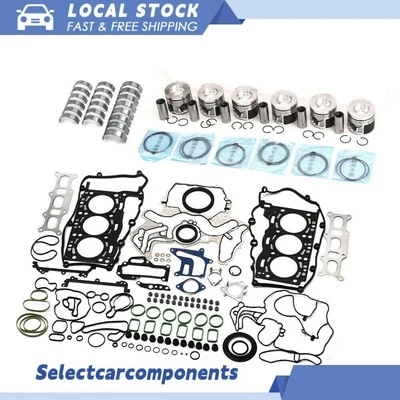 Engine Overhaul Rebuild Kit For VW Porsche Audi A6 Q5 Q7 CKV CJG 3.0 TDI Diesel Foto 1 de 4