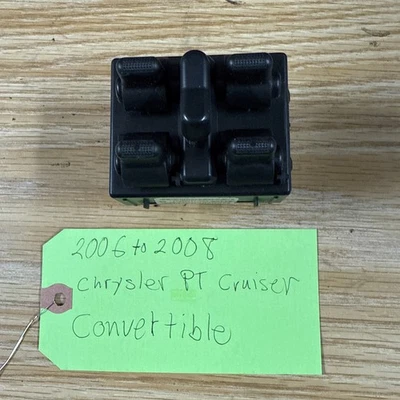 Interruptor de ventana eléctrica delantero convertible Chrysler PT Cruiser Master 2006-2008 Foto 1 de 3