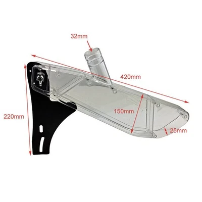1pc Professional Durable Table Saw Protective Anti Dust Cover Guard Safety Shell - Image 1 of 3