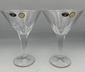 Bohemia Kristall Martini Gläser Tschechien (2er Set) - Bild 1 von 11