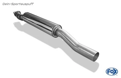 FOX Acciaio Inox Presilenziatore Opel Insignia OPC - Immagine 1 di 4