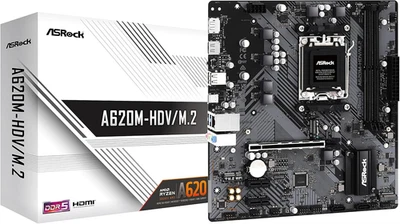 A620M-HDV/M.2 Supports AMD Socket AM5 Ryzen 7000 Series Processors - Image 1 of 4