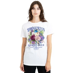 Bridgerton - Bridgerton Garden Tour Womens T-Shirt S-2XL, White - Picture 1 of 6