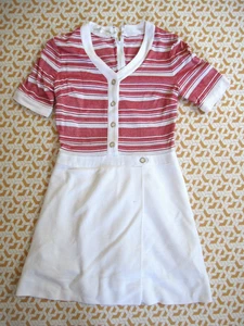 Robe Daniel Hechter Vintage 80'S été Made in France Femme dress - 38 - Picture 1 of 8