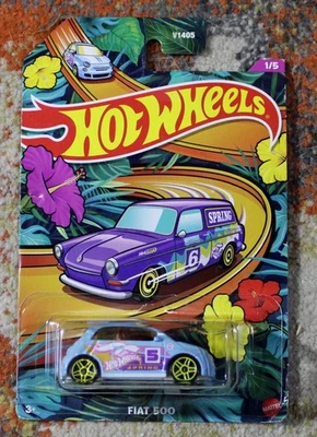 Mattel Hot Wheels 2024 Muelle Fiat 500 Foto 1 de 4