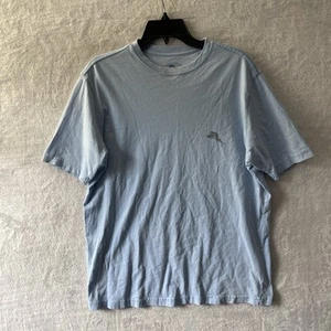 Tommy Bahama Mens T Shirt Blue Graphic Small Cotton Short Sleeve Crew Neck - Picture 1 of 8