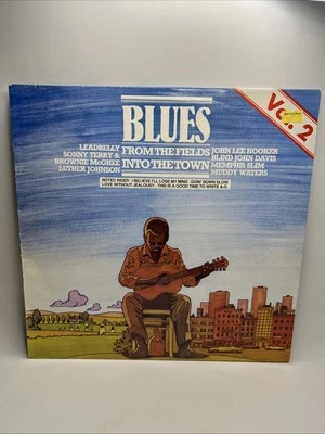Blues - From The Fields Into The Town Vinyl Compilation LP John Lee Hooker - Image 1 of 2