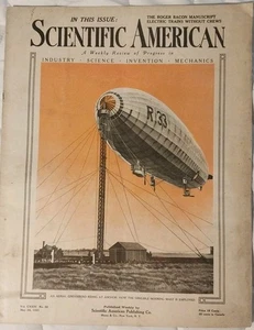Scientific American May 28 1921 Einstein Relativity Greyhound Zeppelin Magazine - Picture 1 of 2
