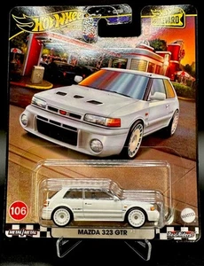 Hot Wheels Premium Boulevard MAZDA 323 GTR # 106 Neu Top /Modellauto - Bild 1 von 6
