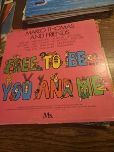 Marlo Thomas And Friends Free To Be...You And Me LP Record VG Vinyl + Cover  - Foto 1 di 1