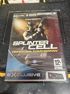 Tom Clancys Splinter Cell Pandora Tomorrow UBI Soft 2004 - PC CD ROM Game Sealed - Picture 1 of 4