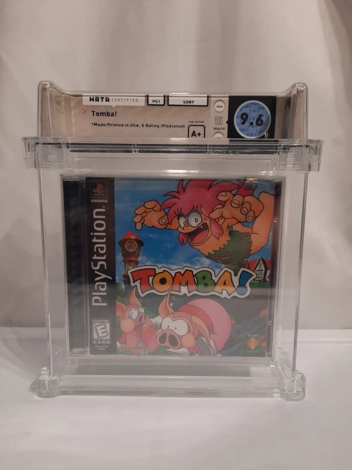 ¡Tomba! Para Playstation con WATA Grado 9.6 A+ Nuevo Precintado Foto 1 de 4
