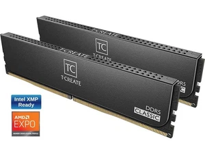 Team T-CREATE CLASSIC 64GB (2 x 32GB) DDR5 6000 (PC5 48000) Desktop Memory Model - Picture 1 of 5