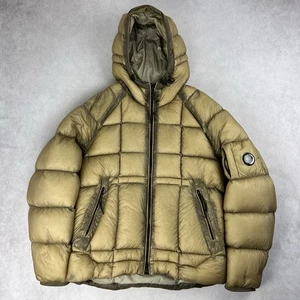 CP Company D.D. Shell Down Puffer Jacket XL Coat Beige 5279 - Picture 1 of 6