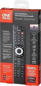 One For All URC7880 Smart Universal Remote Control – 8 Devices – Black - Picture 1 of 7