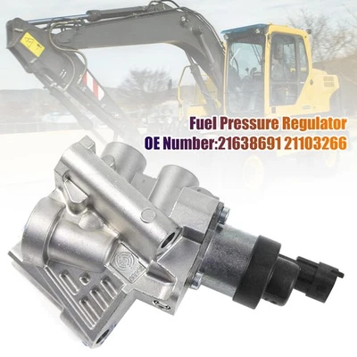 21638691 21103266 Fuel Pressure Regulator For Volvo EW145B EC210B Excavator S11 - Image 1 of 4