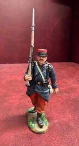 King and Country-FW065-Retired-French Soldier at March. 1914 First War - Picture 1 of 6