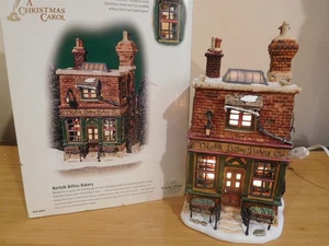 Dept 56 Dickens Village - Norfolk Biffins Bakery - da un canto di Natale #58491  - Foto 1 di 1