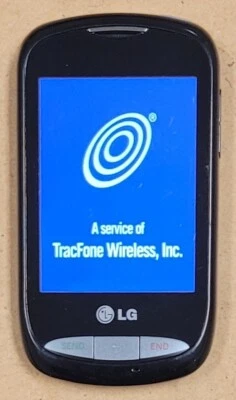 LG 800G / LG800G - Black and Gray ( TracFone ) Cellular Phone - Image 1 of 4