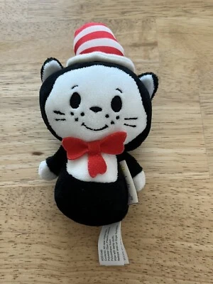 Hallmark Itty Bitty Cat In The Hat Mini Plush Doll 5.5’ Dr. Seuss - Изображение 1 из 4