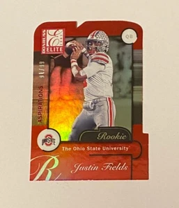 Panini Donruss Elite 2021 Justin Fields Aspirations troquelado/99 #ER2 RC SP - Imagen 1 de 2