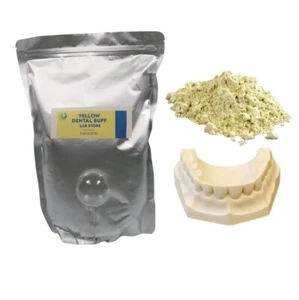 5 Pfund - Dental gelber Polierstein - Gips Typ III - Allzweckverbindung - Mo... - Bild 1 von 6