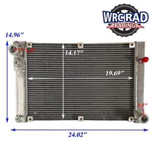 Aluminum Radiator For PORSCHE 944 2.5L NA 924S 2.5 M/T NON-Turbo 1981-1991 1986 - Bild 1 von 9