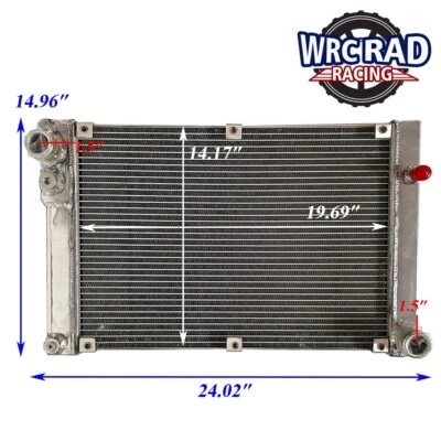 Radiador de aluminio para PORSCHE 944 2,5 L NA 924S 2,5 M/T NO TURBO 1981-1991 1986 Foto 1 de 4