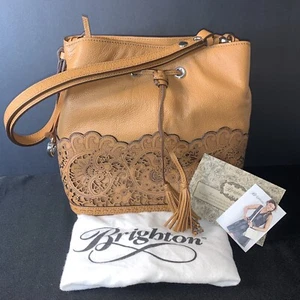 Brighton Leder Bucket Bag Clover Clementine Handtasche - Bild 1 von 24