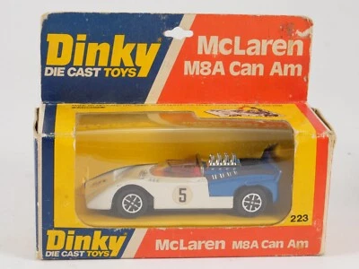 Dinky Toys Gb n° 223 McLaren M8A  Can Am #5 neuf en boite 1/43 - Photo 1/4