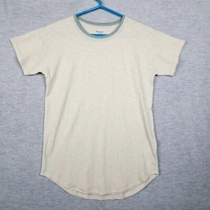 Madewell Women's Light Beige Short Sleeve T-shirt Casual Size XXS NEW - Picture 1 of 7