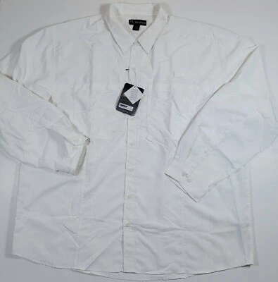 Dri-Duck Mens 4XL Long Sleeve Button Up Shirt UPF Stain Resistant New Teflon  - Image 1 of 4