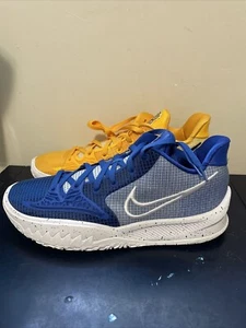 Men Size 13 - Nike Kyrie Low 4 TB Left Game Royal/Right University Gold - Picture 1 of 8