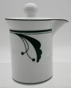 Vintage Dansk International Designs Flora Bayberry grün Deckel Milchkännchen Portugal - Bild 1 von 8