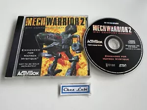 MechWarrior 2 - Promo OEM Matrox Mystique - PC - EN - Avec Notice - Foto 1 di 3
