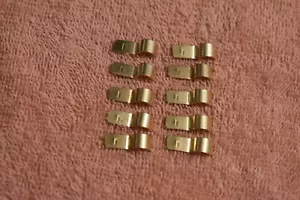 10 BRASS GLASS FUSE TAPS GM CAMARO CORVETTE TRANS AM IMPALA CHEVELLE MALIBU - Picture 1 of 6