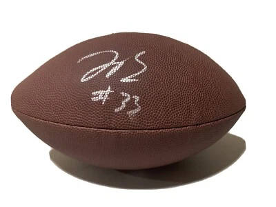 Lynn Bowden Signed Football Beckett - Image 1 of 4