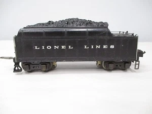 Lionel 2224W Diecast Whistle Tender 1940 Preguerra calibre O X6465 - Imagen 1 de 13