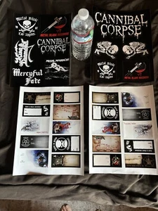 Kannibalenleiche/zufällige Aufkleber 11x8,5" SELTEN (Menge 4+ kostenlose Flaggenaufkleber - Bild 1 von 3